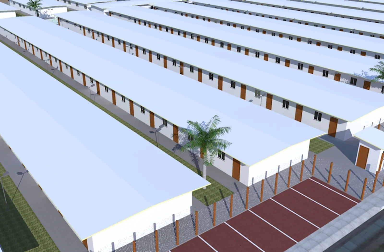 Projeto Siga Ville com unidades habitacionais